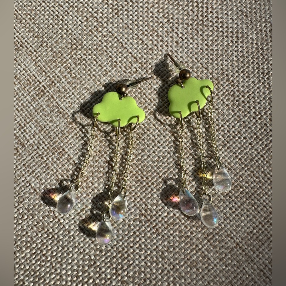 Cloud Drop Earrings